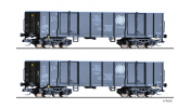 TILLIG 1797 Güterwagenset der CTL Logistics (PL), bestehend aus zwei offenen Güterwagen Eaos, V TILLIG 1797 Güterwagenset der CTL Logistics (PL), bestehend aus zwei offenen Güterwagen Eaos, V