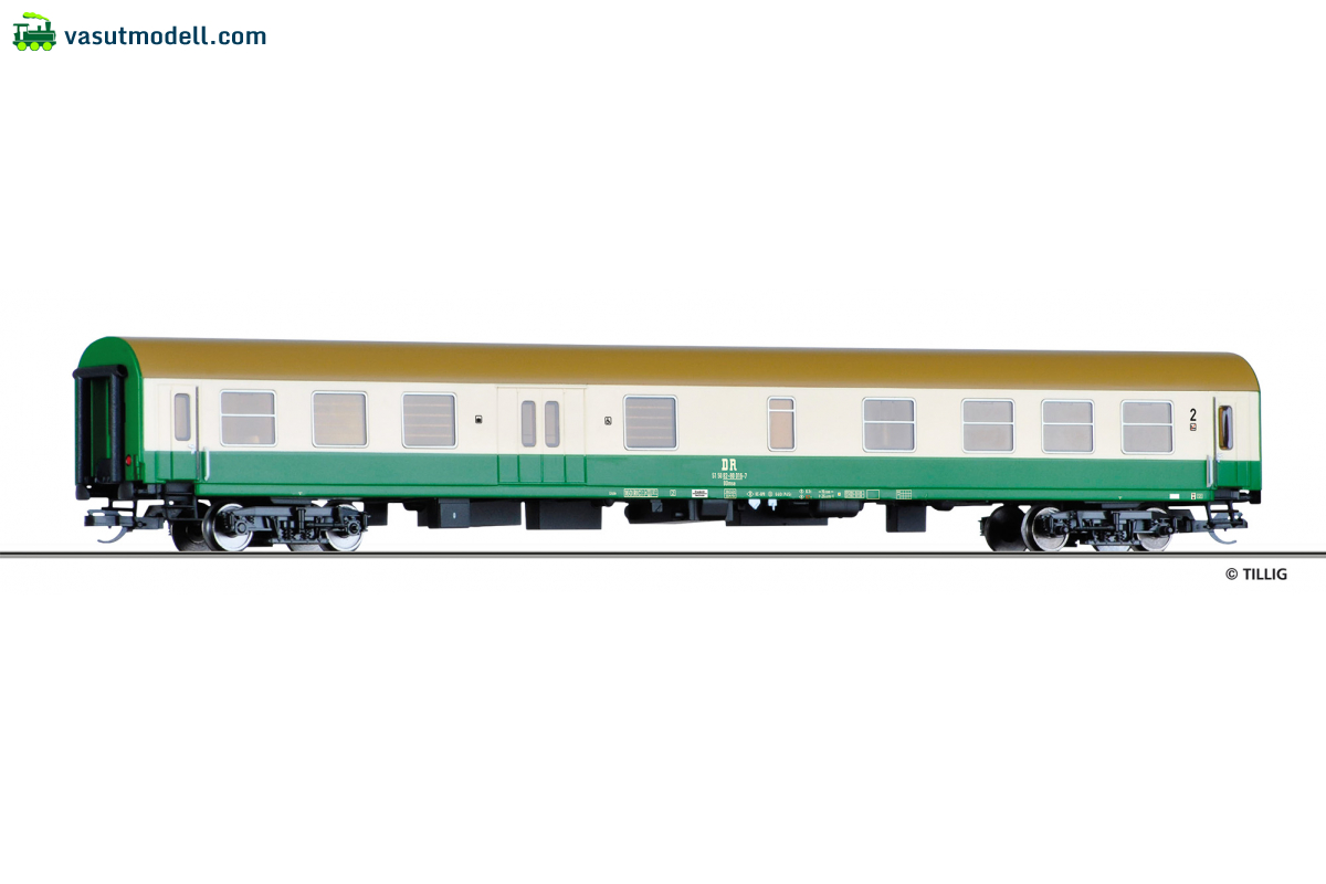 TILLIG 502452 Reisezugwagen 2. Klasse mit Gepäckabteil BDmse der DR, Ep. IV TILLIG 502452 Reisezugwagen 2. Klasse mit Gepäckabteil BDmse der DR, Ep. IV