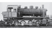TILLIG 72015 Gőzmozdony, Nr. 185 der Halle-Hettstedter Eisenbahn AG