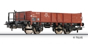 TILLIG 74189 Nyitott teherkocsi készlet (2 db), DR