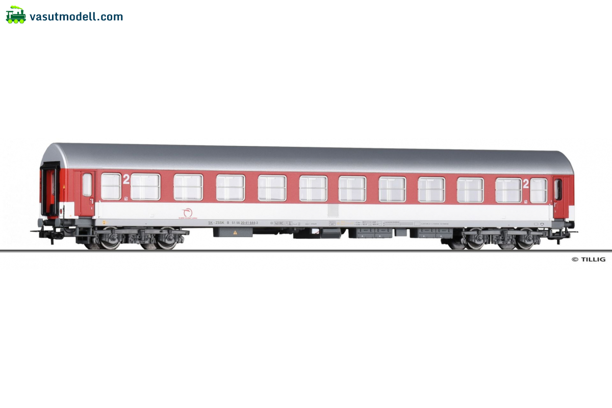 TILLIG 74984 Személykocsi, 2. osztály, Typ Y/B 70, ZSSK, VI TILLIG 74984 Személykocsi, 2. osztály, Typ Y/B 70, ZSSK, VI