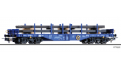 TILLIG 77007 Flachwagen Sgmmns 4505 der ERR (European Rail Rent GmbH), mit Beladung, Ep. VI TILLIG 77007 Flachwagen Sgmmns 4505 der ERR (European Rail Rent GmbH), mit Beladung, Ep. VI