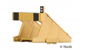 TILLIG 85512 Bausatz vier Prellböcke gelb für ELITE-Gleissystem -FORMNEUHEIT-