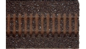 TILLIG 86301 Töltéses ágyazat, sötétbarna, egyenes, 332 mm G1-G5
