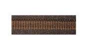 TILLIG 86507 Sínágyazat (merev), sötétbarna, Stahl/Flex 950 mm,