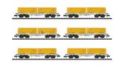 TRIX 15075 Güterwagen-Set Abraumzug
