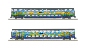 TRIX 18298 Doppelstockwagen-Set Touristi