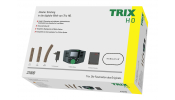 TRIX 21000 Digitális kezdőkészlet: Mobile Station vezérlő + ovális sínpálya