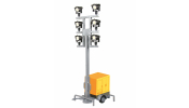 VIESSMANN 1343 Reflektor állvány utánfutóval (LED) (ex-5143)