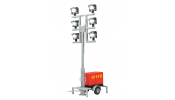VIESSMANN 1344 Tűzoltósági reflektor állvány utánfutóval (LED) (ex-5144)