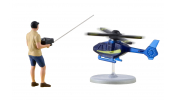 VIESSMANN 1563 Férfi RC Helikopterrel (mozgó rotorral) (ex-5163)