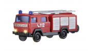 VIESSMANN 1843 Tűzoltóautó LF 16 Magirus, kék villogó fénnyel és világítással (ex-2043) VIESSMANN 1843 Tűzoltóautó LF 16 Magirus, kék villogó fénnyel és világítással (ex-2043)
