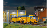 VIESSMANN 2670 H0 Unimat 09-4x4/4S E? Schienenstopfmachine,P & T, Funktionsmodell für Zweileitersysteme