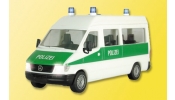 VIESSMANN 3230 Mercedes Benz Sprinter rendőrségi mikrobusz, kék villogó fénnyel és világítással VIESSMANN 3230 Mercedes Benz Sprinter rendőrségi mikrobusz, kék villogó fénnyel és világítással