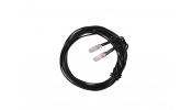 VIESSMANN 3503 Izzó, áttetsző, 2.3 mm, 12 V, 2 vezetékkel 2 db)