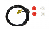 VIESSMANN 3507 Izzó, sárga, 1.8 mm, 16 V, 2 vezetékkel (2 db)