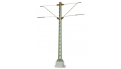 VIESSMANN 4112 Tartóoszlop, kétkaros, vágányok közé