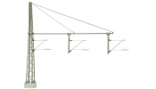 VIESSMANN 4161 Tartóoszlop, féltartóval, 3 vágány fölé