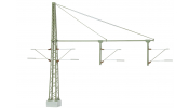VIESSMANN 4161 Tartóoszlop, féltartóval, 3 vágány fölé