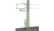 VIESSMANN 4165 Vezetéktartó oszlop, feszítőművel