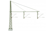 VIESSMANN 4361 Tartóoszlop, féltartóval, 3 vágány fölé