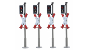 VIESSMANN 5057 H0 Bahnübergang-Sicherung EBÜT 80