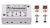VIESSMANN 5060 Fénysorompó Andráskereszttel, villogtató elektonikával (2 db)