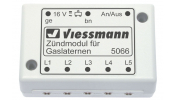 VIESSMANN 5066 Életszerű gázlámpa fény elektronika