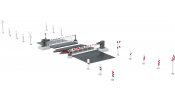 VIESSMANN 5104 Szakállas sorompó készlet - automata