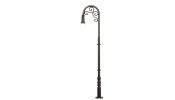 VIESSMANN 6030 Ívelt oszlopos nosztalgia lámpa (102 mm)
