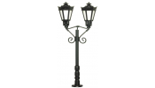 VIESSMANN 6073 Parklámpa, kétkaros, fekete (65 mm)