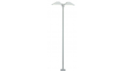 VIESSMANN 6084 Modern peronlámpa, dupla, 105 mm (LED, fehér) VIESSMANN 6084 Modern peronlámpa, dupla, 105 mm (LED, fehér)