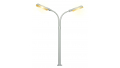 VIESSMANN 6096 Ostoros utcai lámpa, 2 karú, 100 mm (LED, sárga) VIESSMANN 6096 Ostoros utcai lámpa, 2 karú, 100 mm (LED, sárga)