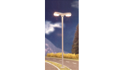 VIESSMANN 6097 Modern utcai lámpa, kétoldalas, 100 mm (LED, fehér)