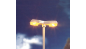 VIESSMANN 6098 Modern utcai lámpa, dupla, 100 mm (LED, sárga)