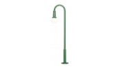 VIESSMANN 6152 Ívelt oszlopos lámpa, zöld (66 mm)