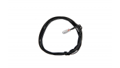 VIESSMANN 6206 Izzó, átlátszó, átmérő: 2, 3 mm, 16 V, T 3/4, 2 fekete kábel
