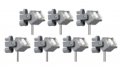 VIESSMANN 6339 H0 Reflektor, LED weiß, 7 Stk