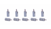 VIESSMANN 6876 Banándugó, szürke (10 db)