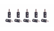 VIESSMANN 6877 Banándugó, fekete (10 db)