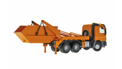 VIESSMANN 8040 H0 MB ACTROS 3-achs Absetzkip