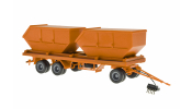 VIESSMANN 8225 H0 3-achs Containeranhänger