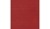 VOLLMER 47353 Tetőlemez, vörös, műanyag dekorlap