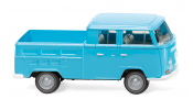 WIKING 31404 VW T2 Doppelkabine - eisblau - double cabin - ice blue - cabine déquipe - bleu glacier