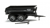WIKING 38819 Krampe Halfpipe Muldenkipper - schwarz - tipper trailer- black - remorque ? benne basculante - noir WIKING 38819 Krampe Halfpipe Muldenkipper - schwarz - tipper trailer- black - remorque ? benne basculante - noir