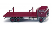 WIKING 44701 Rungenpritschen-Lkw (Volvo F88) - weinrot