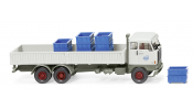 WIKING 46202 Stahlpritschen-Lkw (Volvo F88) Volvo - Steel platform truck - Camion ? plateforme en acier