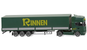 WIKING 51804 Pritschensattelzug (Scania R 420 Topline) Rinnen - flatbed tractor-trailer- semi-remorque plateau