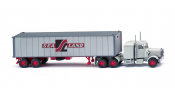 WIKING 52707 Containersattelzug (Peterbilt