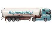 WIKING 53102 Silosattelzug (MB Actros/Spitzer) Kleinwächter - silo trailer truck - camion remorque d ensilage